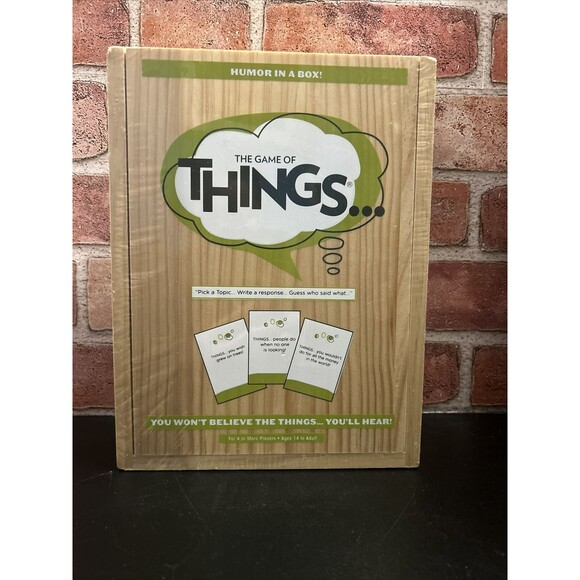 The Game of Things Board Game Humor In A Box Ages 14-Adult Family Game - NEW - Picture 1 of 2